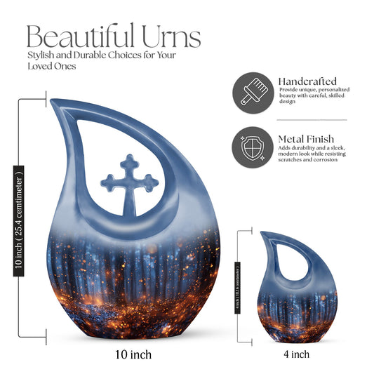 10-inch Twilight Forest Urn 