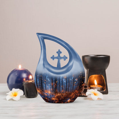 10-inch Twilight Forest Urn 
