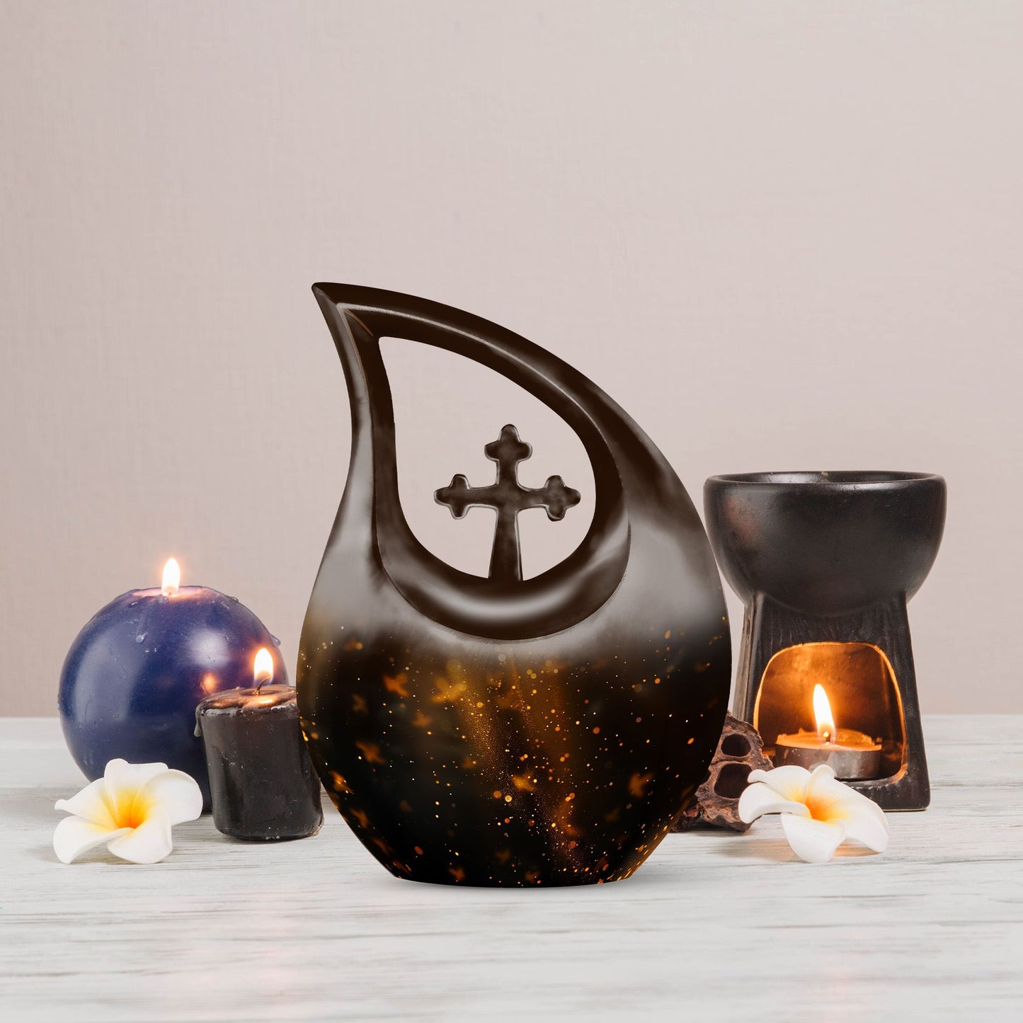 Medium sized Twilight Forest Urn 