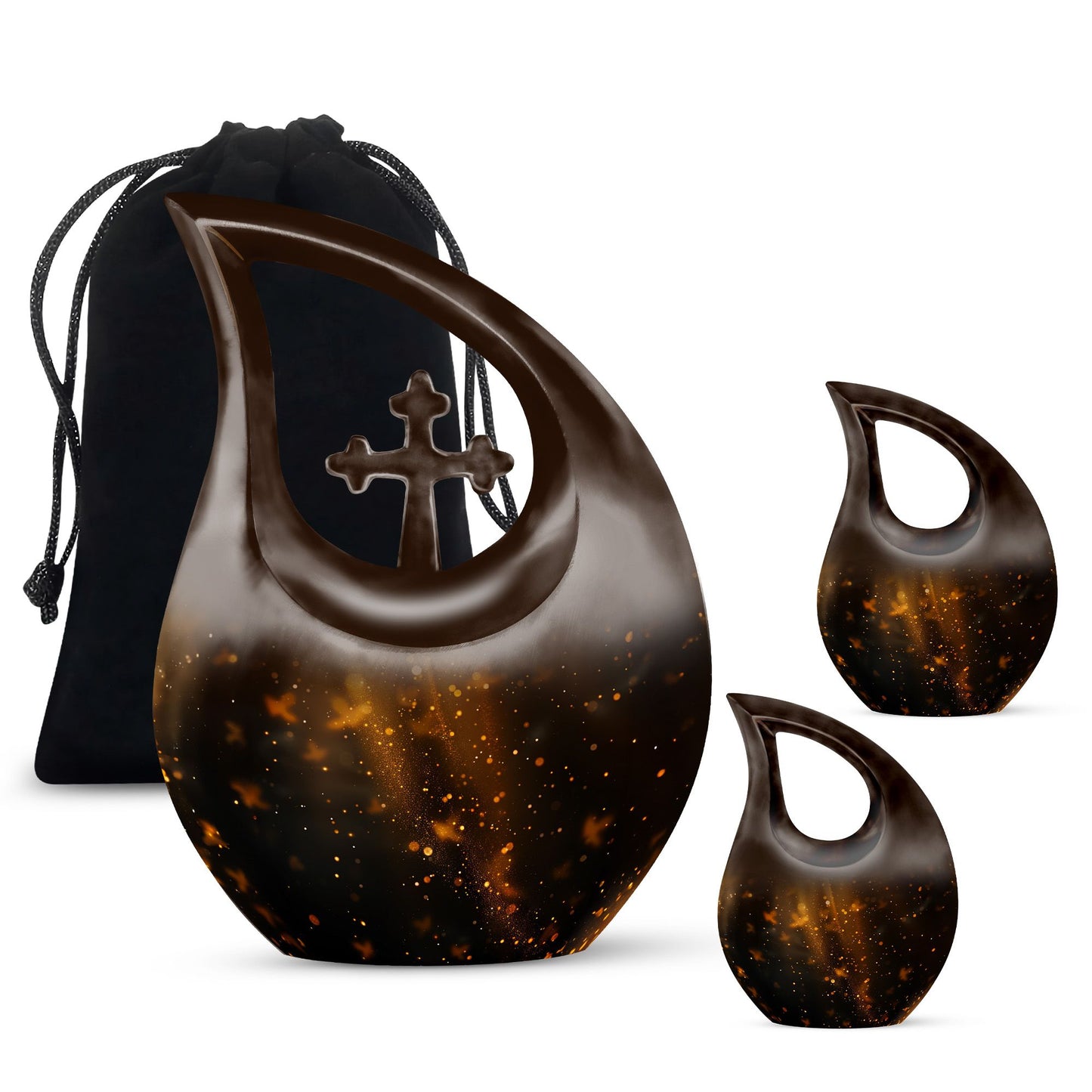 Medium sized Twilight Forest Urn 