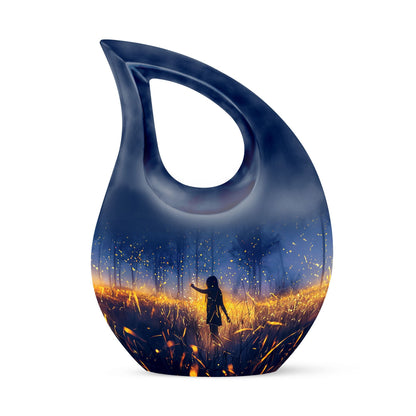 10-inch Twilight Forest Urn,
