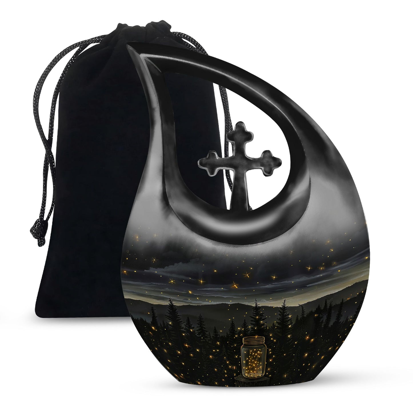 Large Twilight Forest Urn