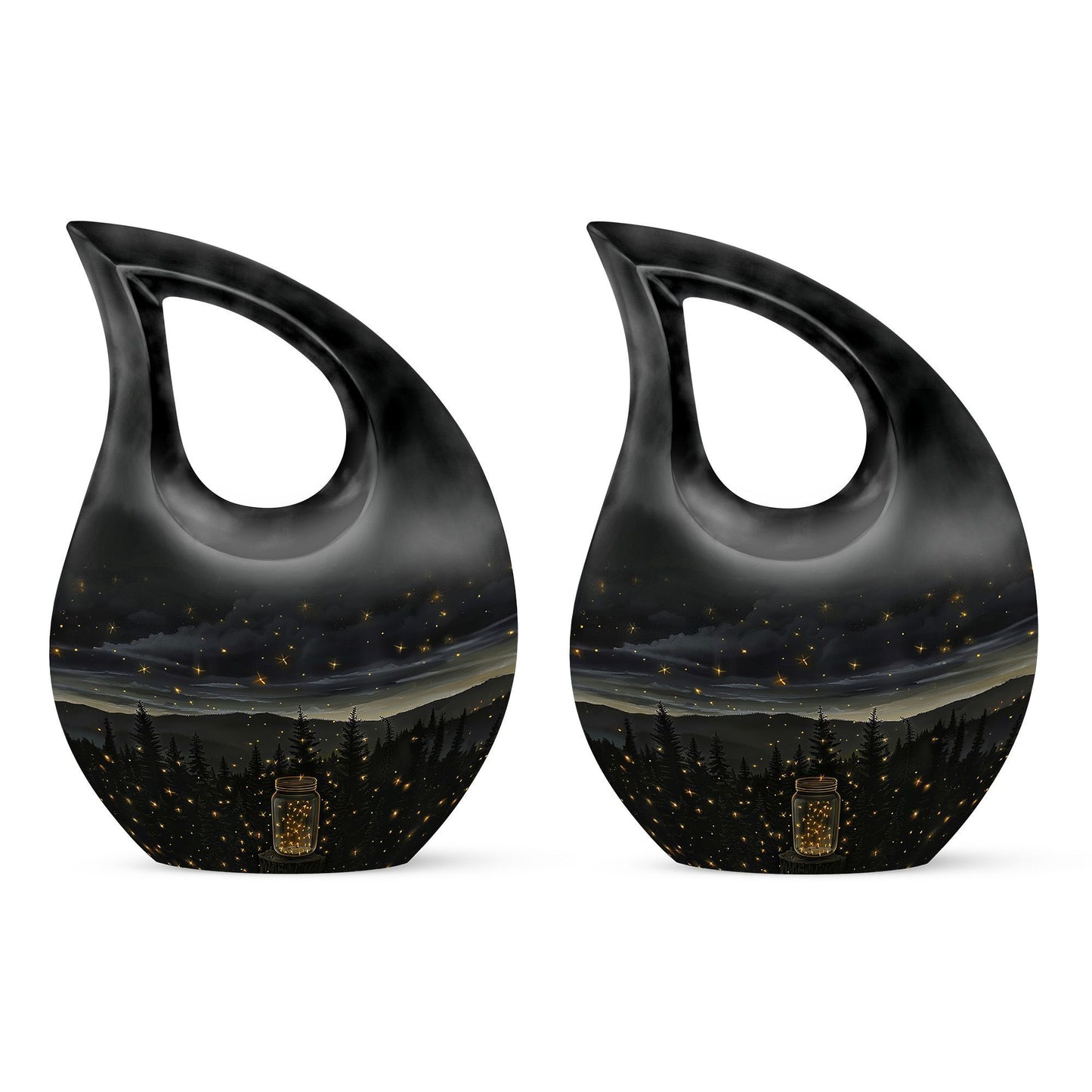Large Twilight Forest Urn