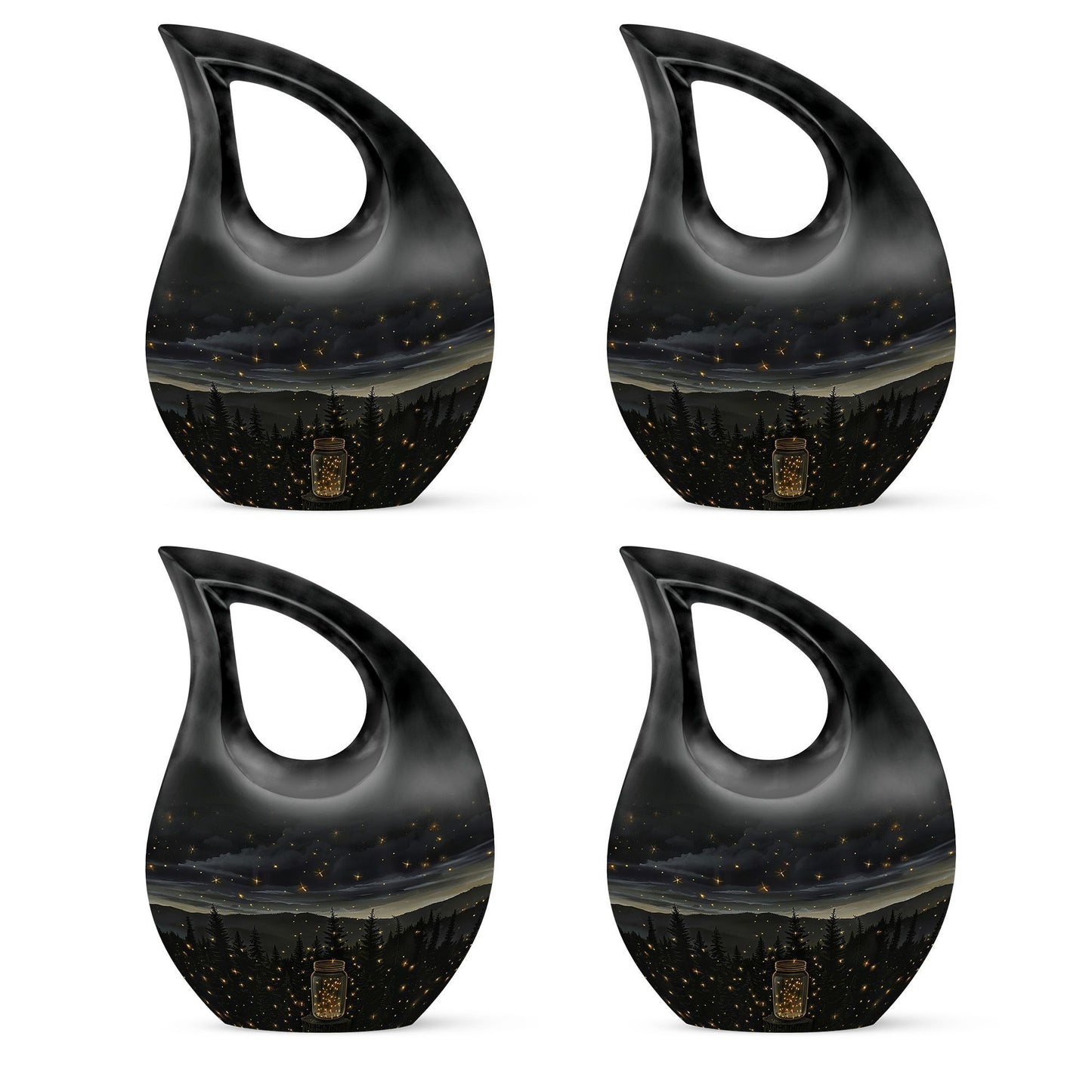 Large Twilight Forest Urn