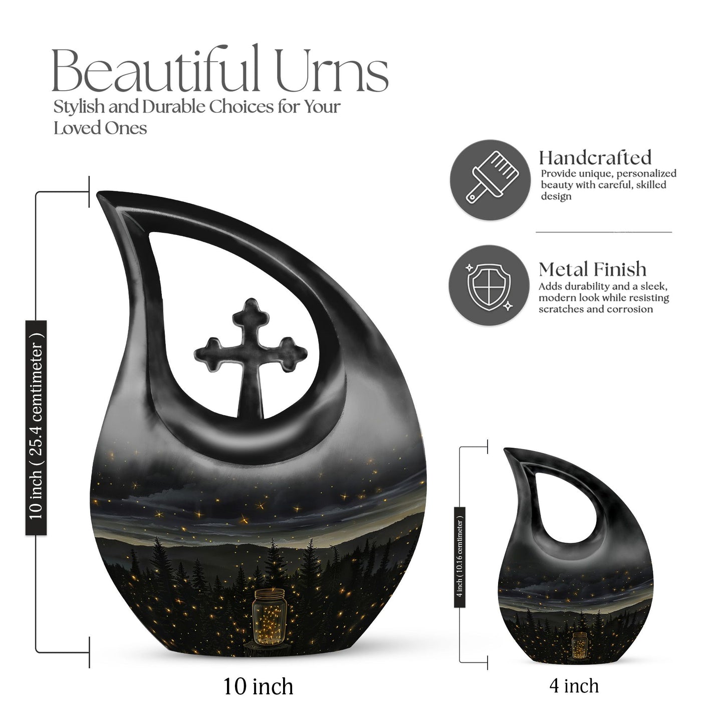 Large Twilight Forest Urn