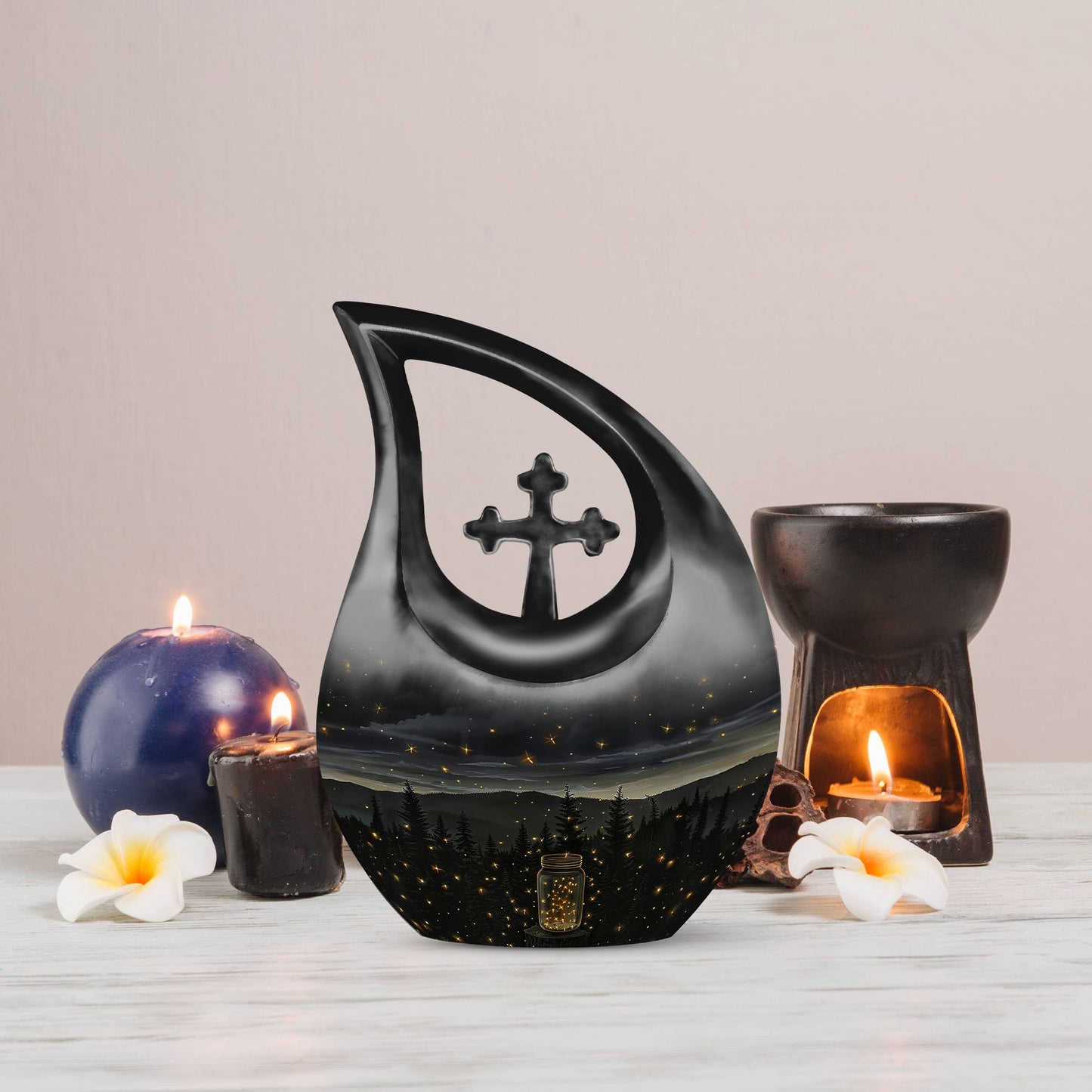 Large Twilight Forest Urn