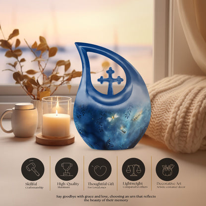 Affordable 10-inch Butterfly Urn
