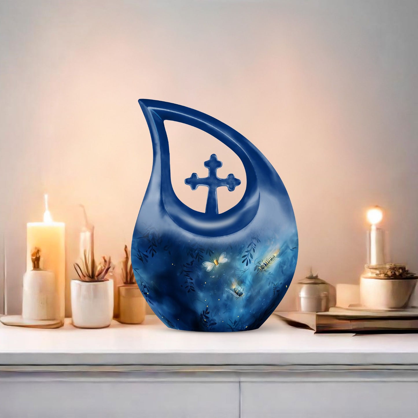 Affordable 10-inch Butterfly Urn