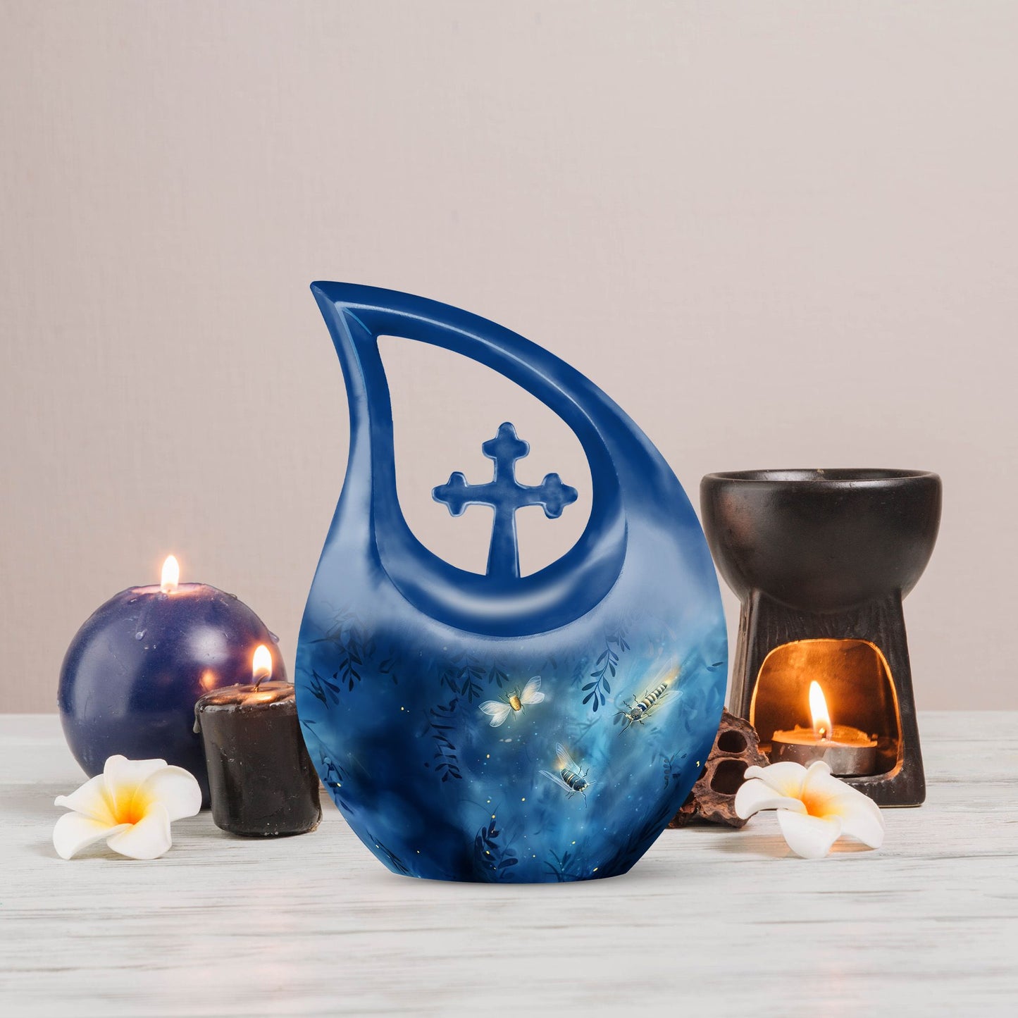 Affordable 10-inch Butterfly Urn