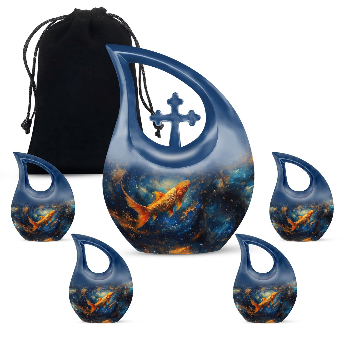 10-inch Fish Urn