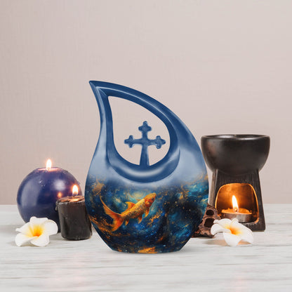 10-inch Fish Urn