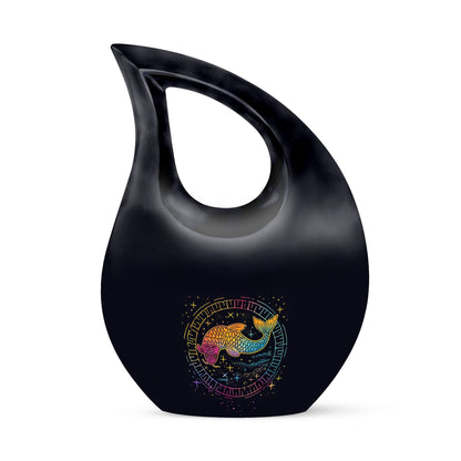 10-inch Cross Drop Fish Urn
