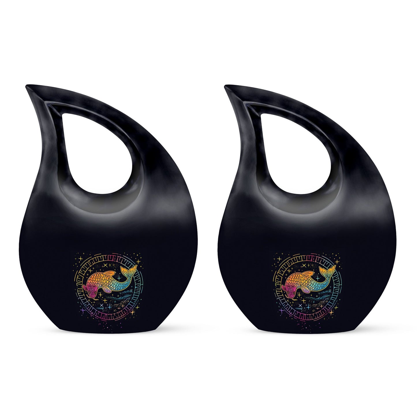 10-inch Cross Drop Fish Urn