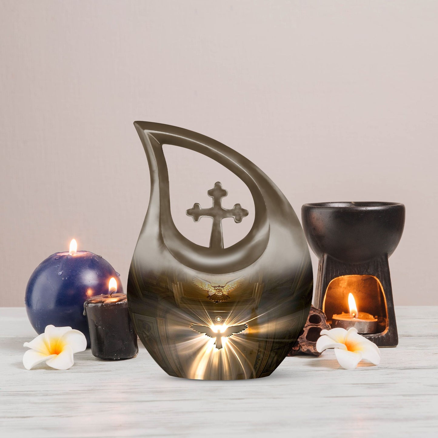 10-inch Catholic Urn 