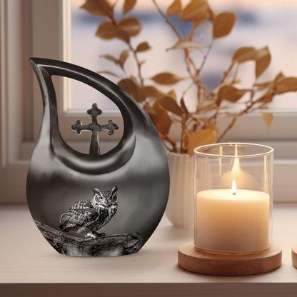 10-inch Owl Urn 