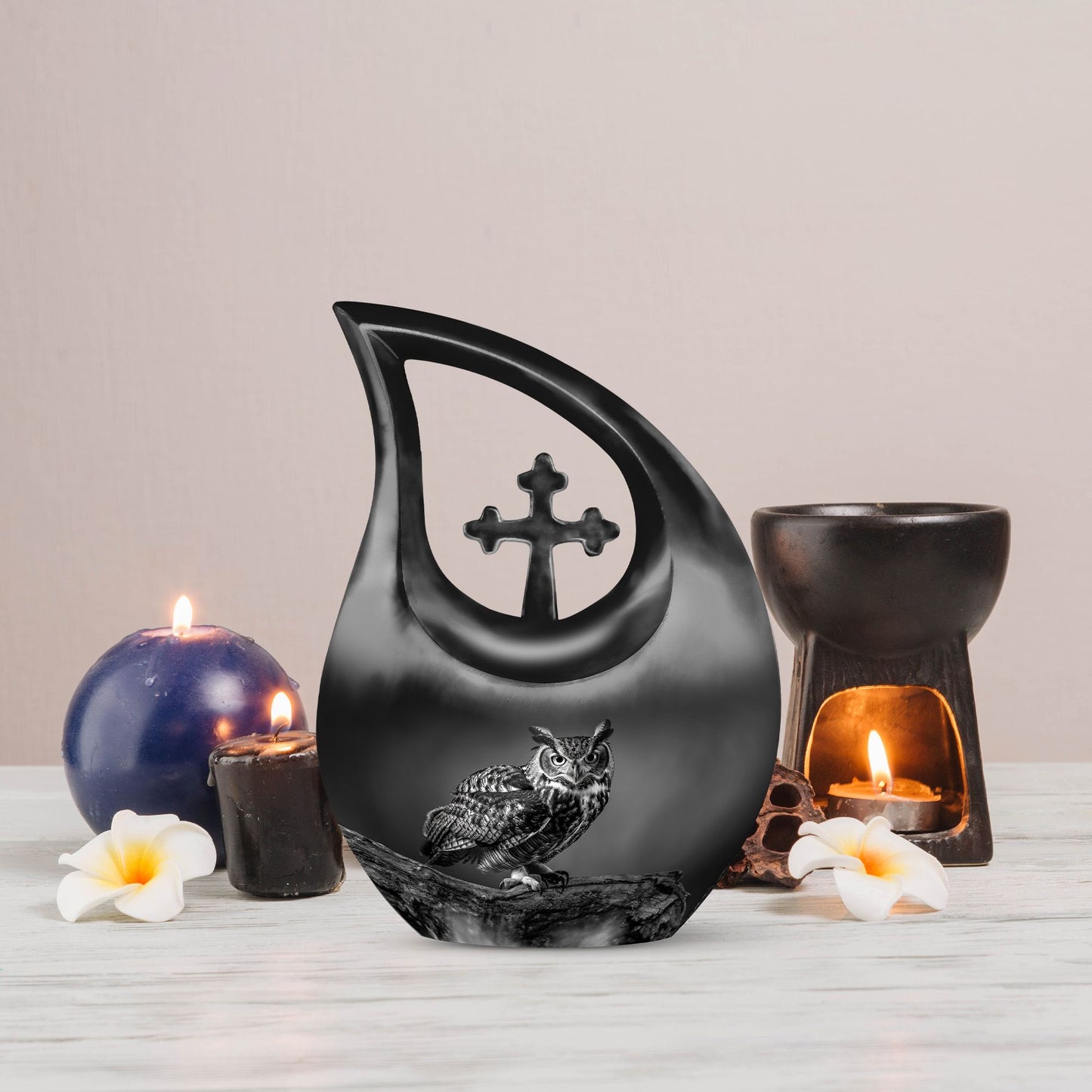 10-inch Owl Urn 