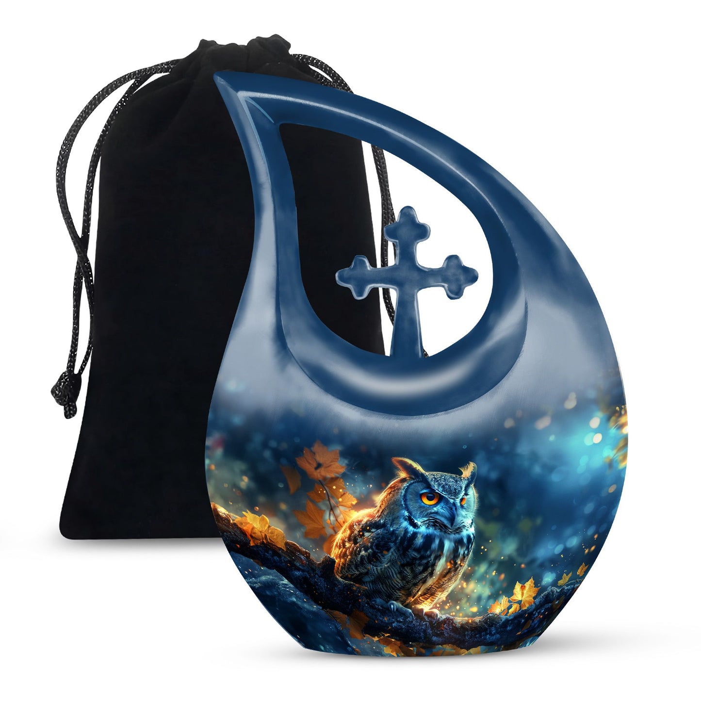 10 inch Owl themed, Cross Drop design,