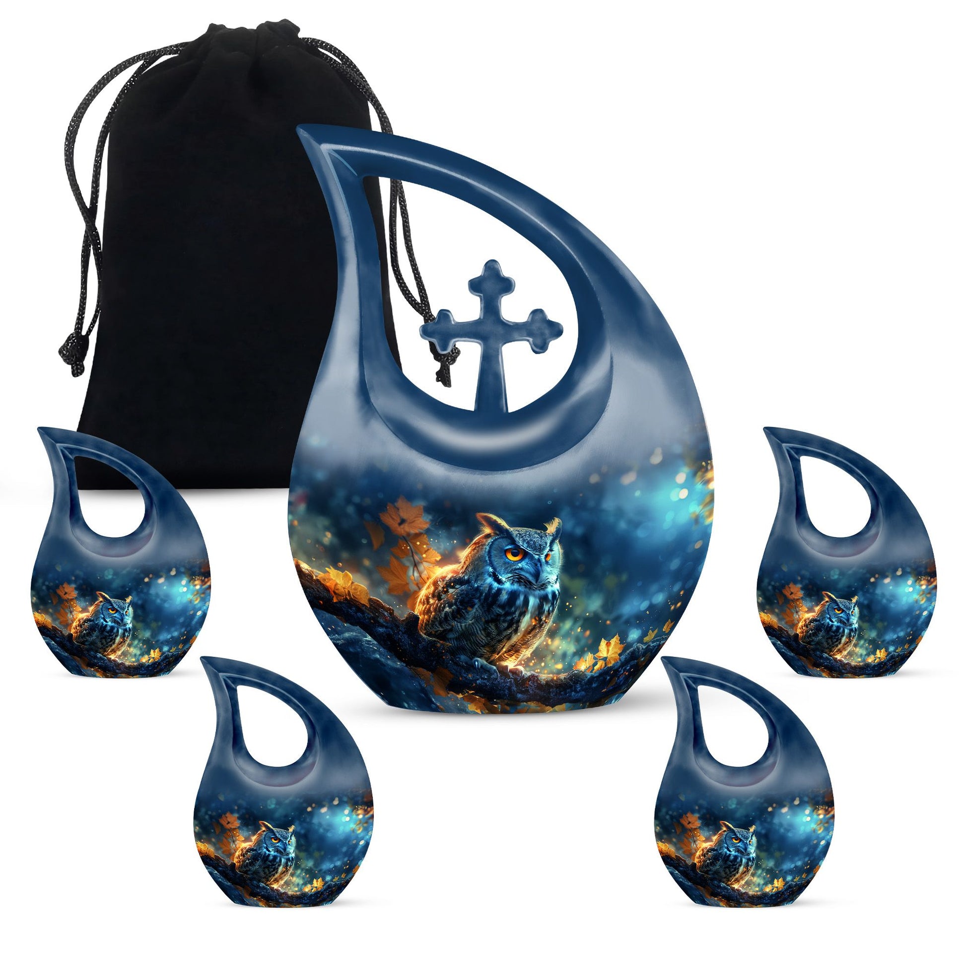 10 inch Owl themed, Cross Drop design,