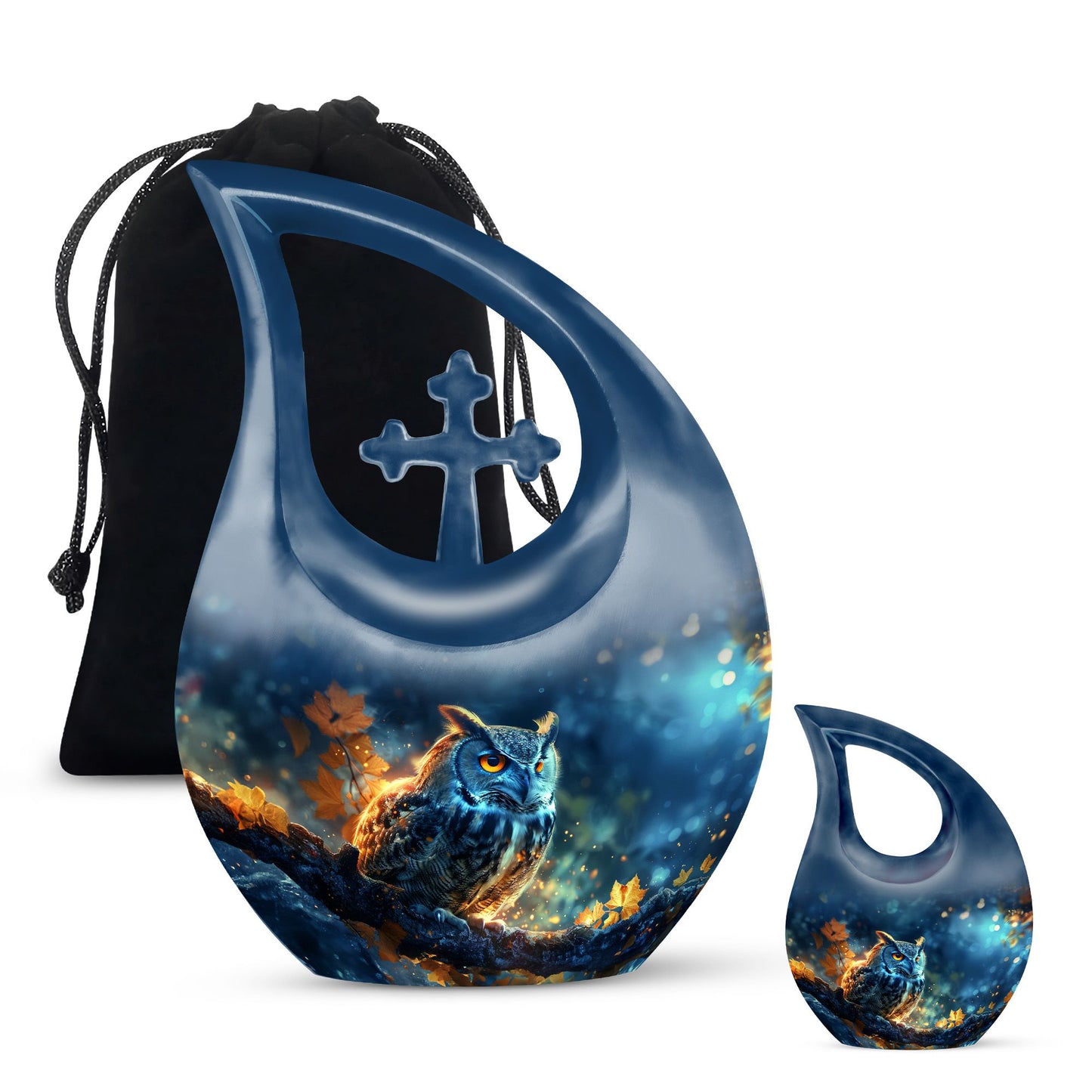10 inch Owl themed, Cross Drop design,