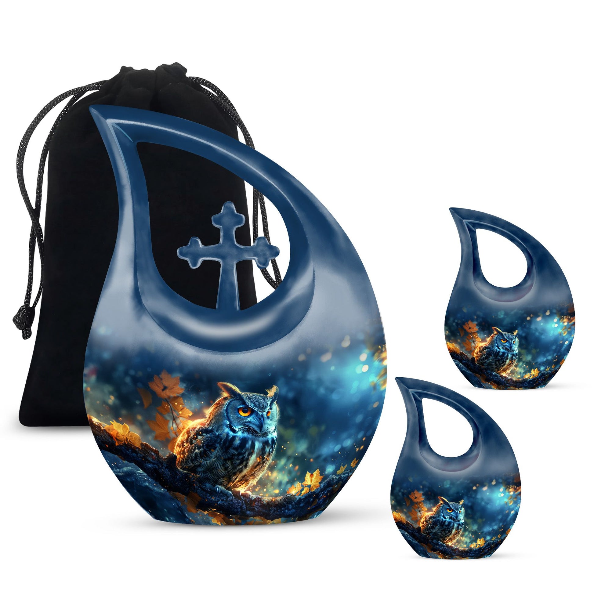 10 inch Owl themed, Cross Drop design,