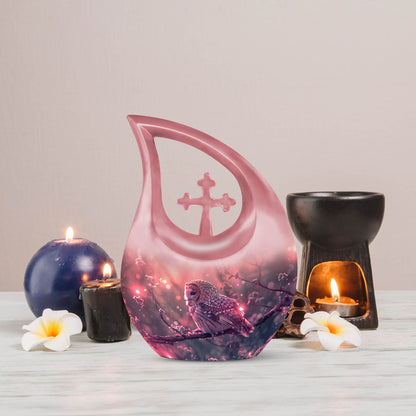 10-inch Owl Urn, 