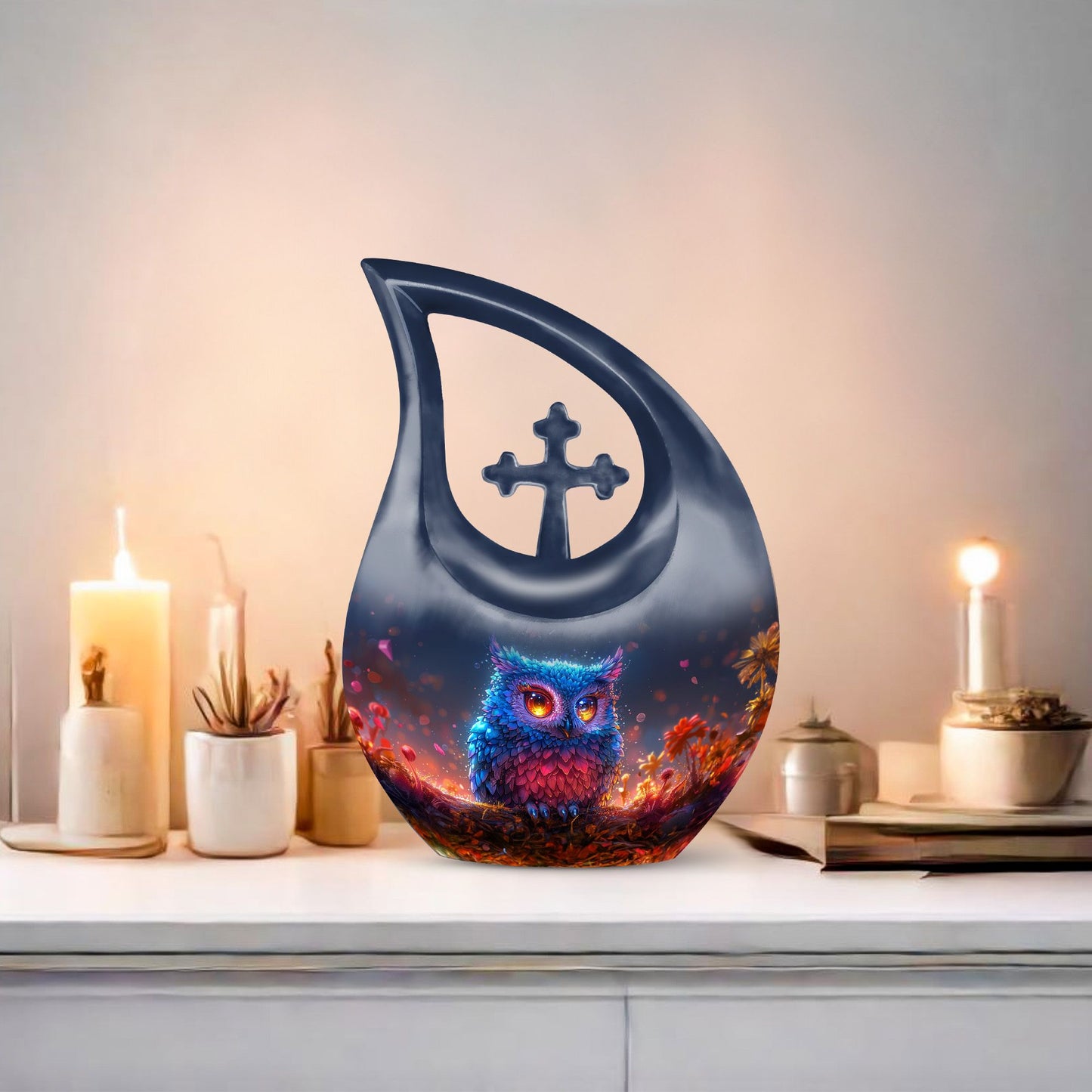 Owl Urn 