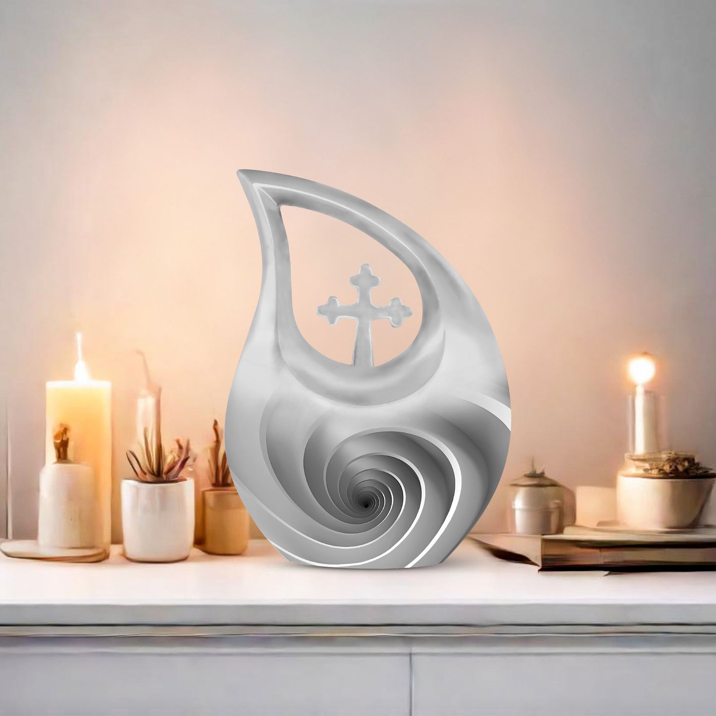 Spiral urn 