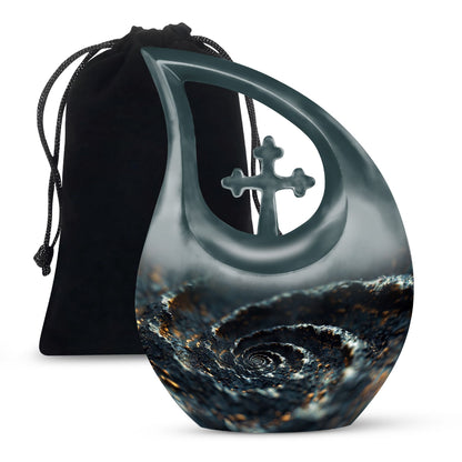 10-inch Spiral Urn