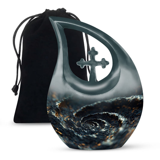 10-inch Spiral Urn