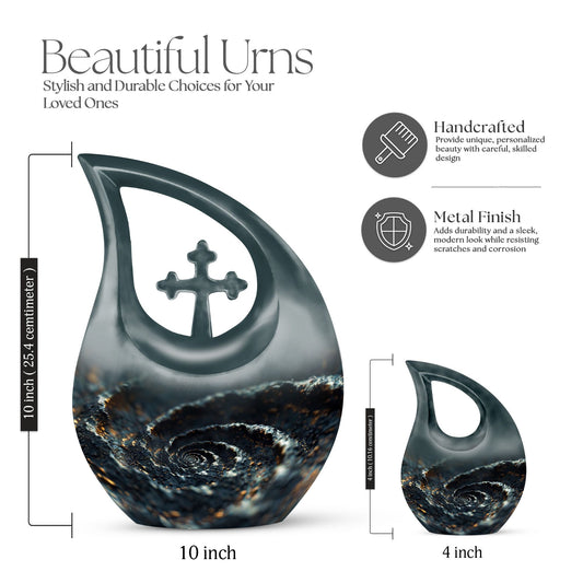 10-inch Spiral Urn