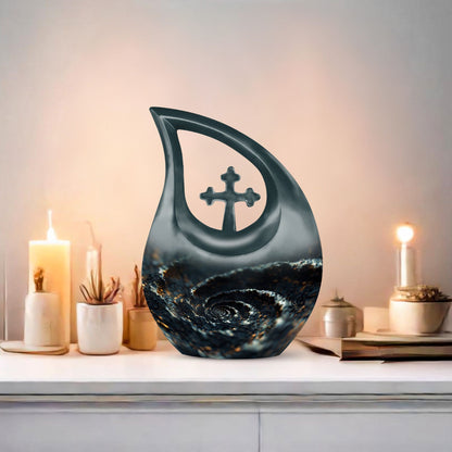10-inch Spiral Urn