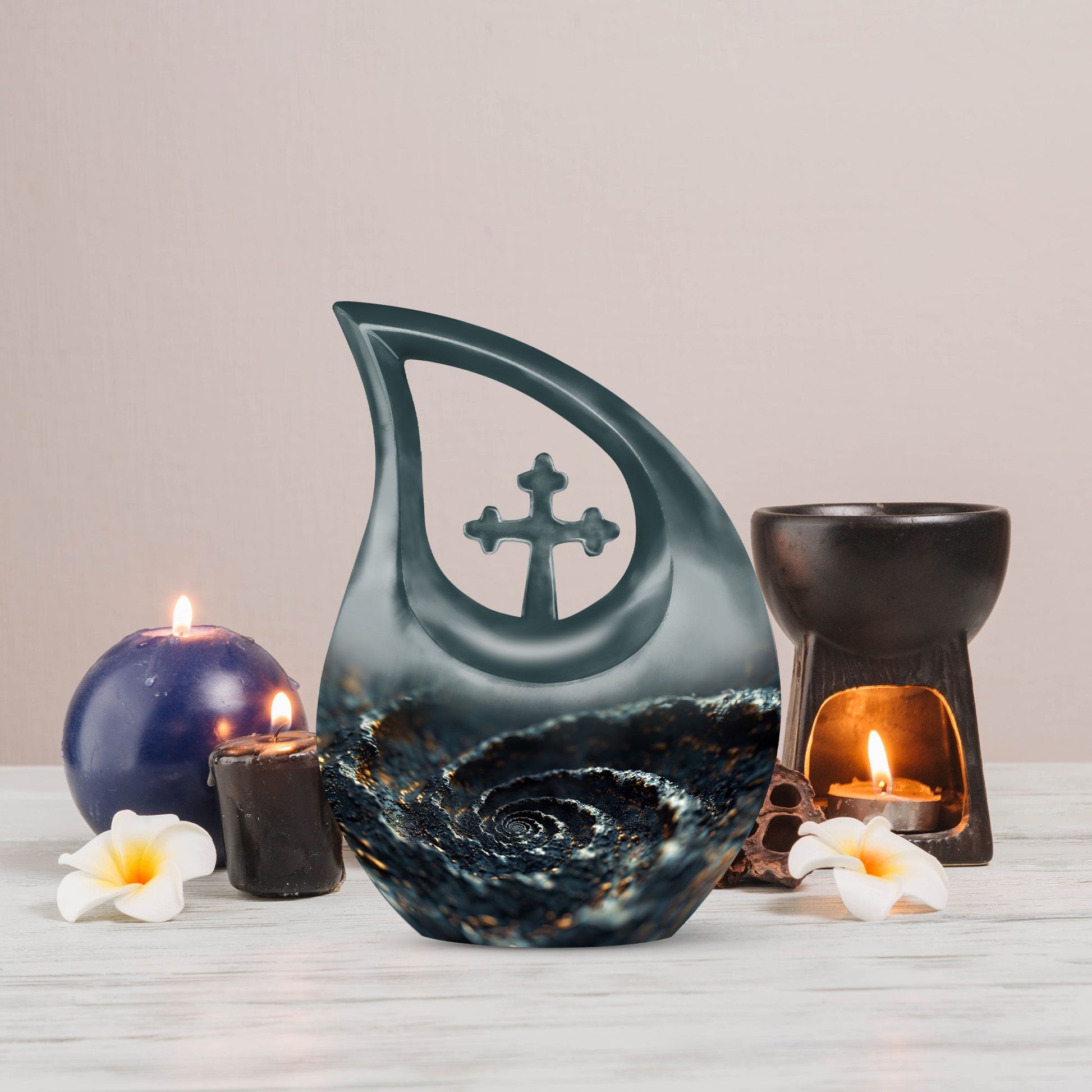 10-inch Spiral Urn