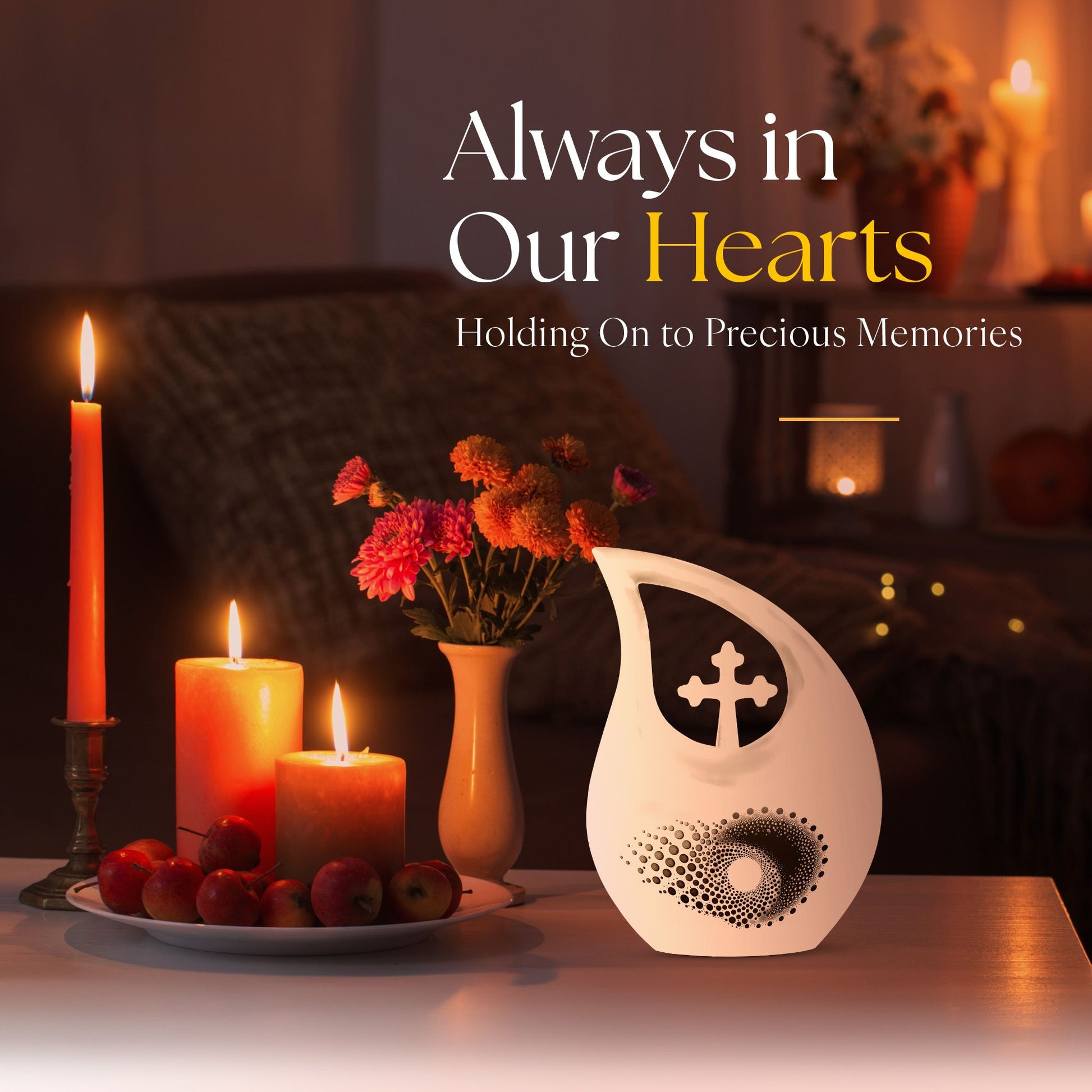 10-inch Spiral Urn 
