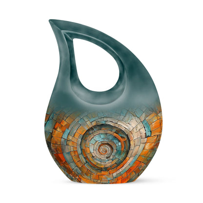 10-inch Spiral Urn 