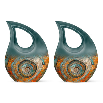 Small Urn Set of 2 -3