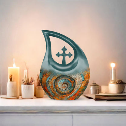 10-inch Spiral Urn 