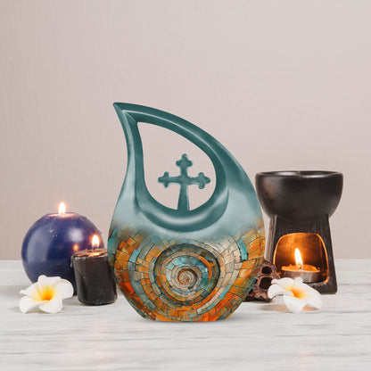 10-inch Spiral Urn 