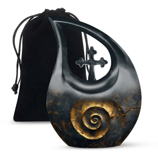 10-inch Spiral Urn