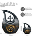 10-inch Spiral Urn