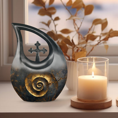 10-inch Spiral Urn