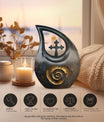 10-inch Spiral Urn