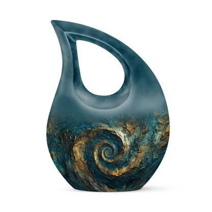 10-inch Spiral Urn