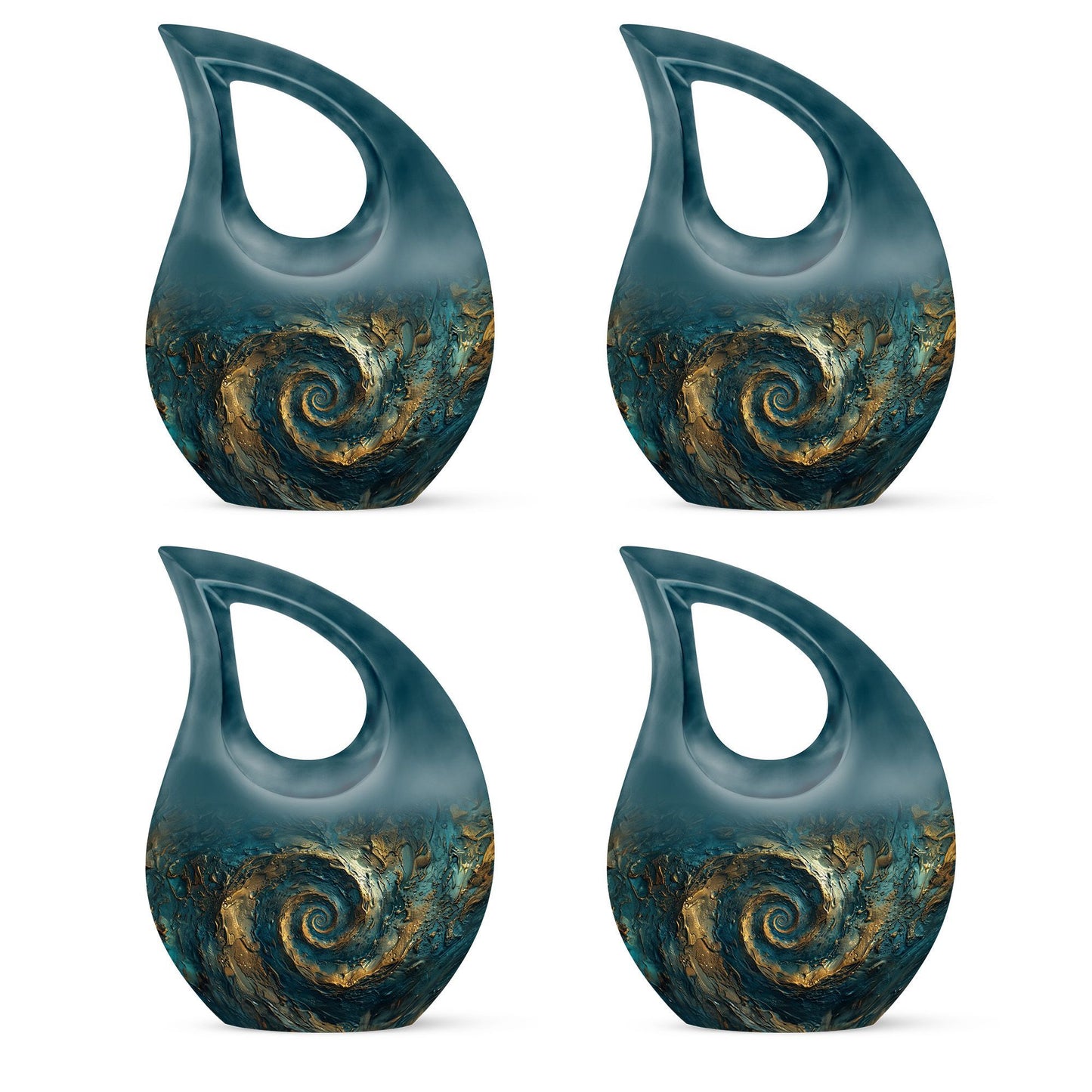 10-inch Spiral Urn