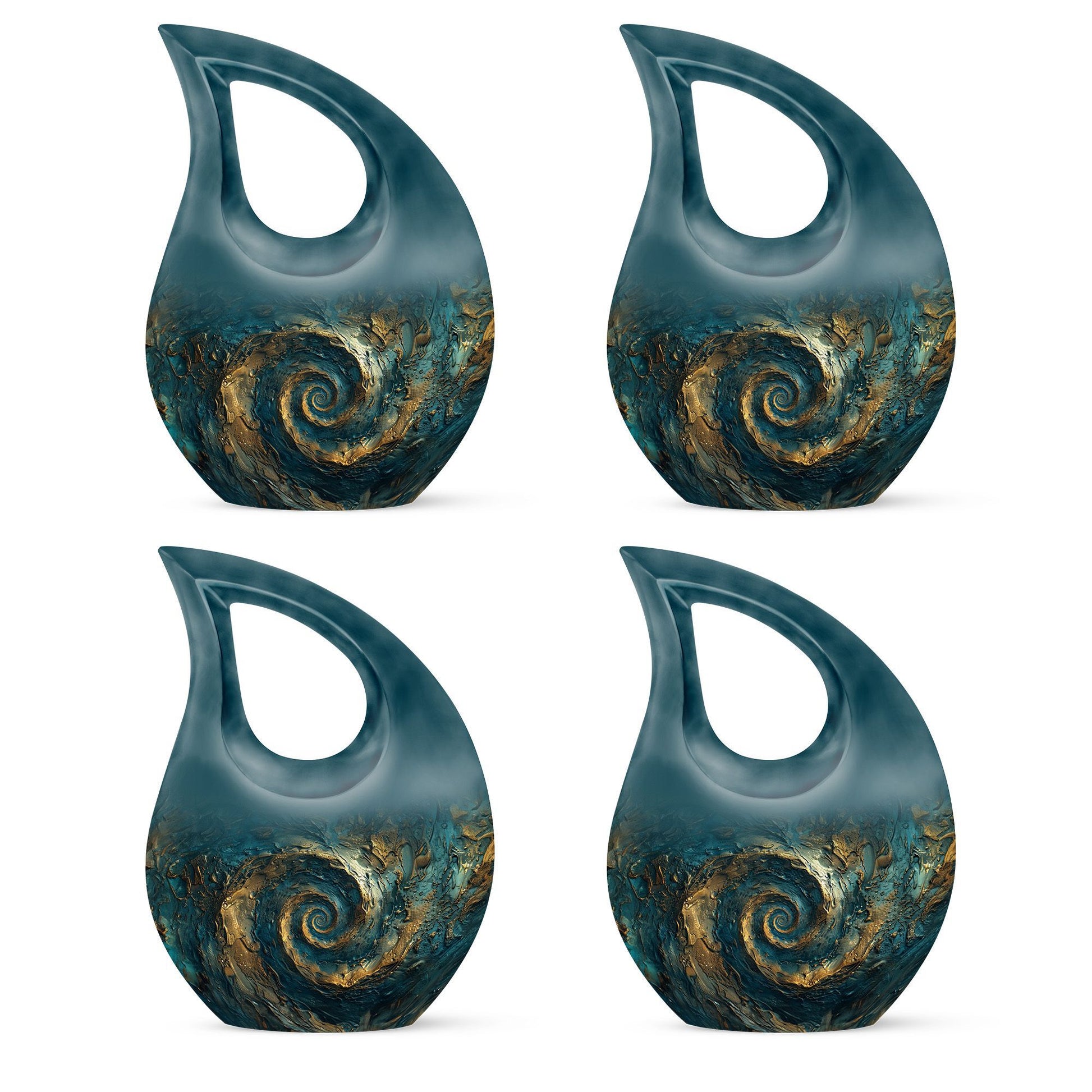 10-inch Spiral Urn