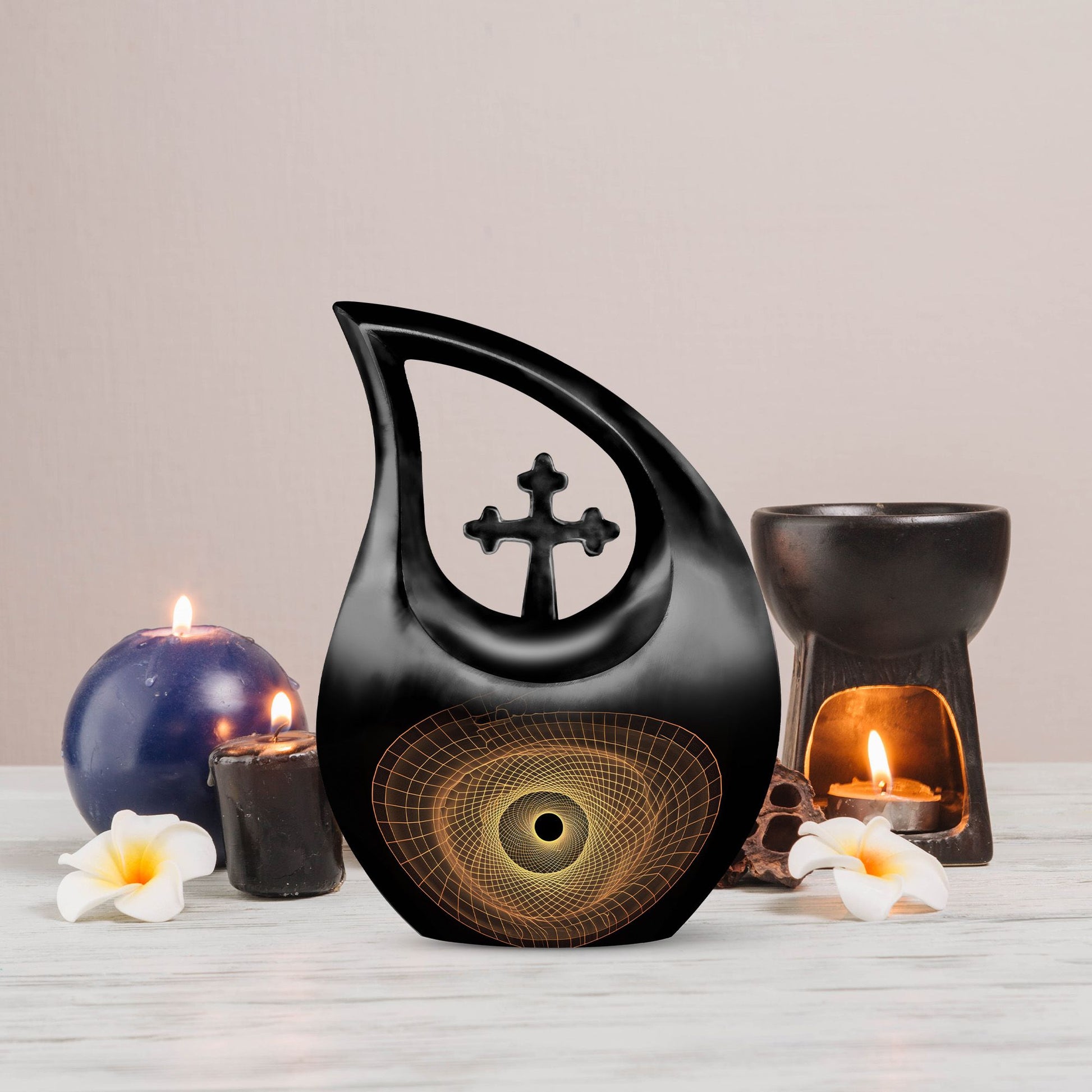 10-inch Spiral Urn