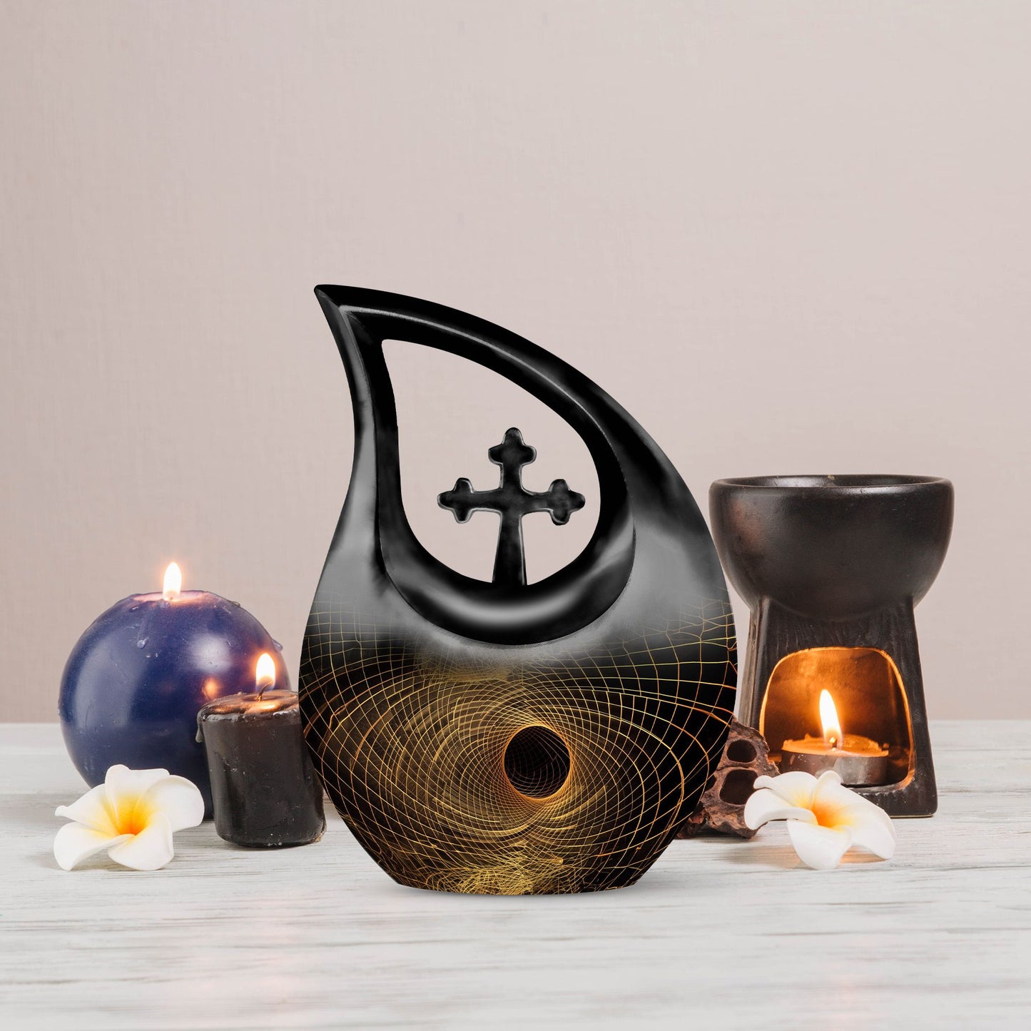 10 inch Spiral Urn