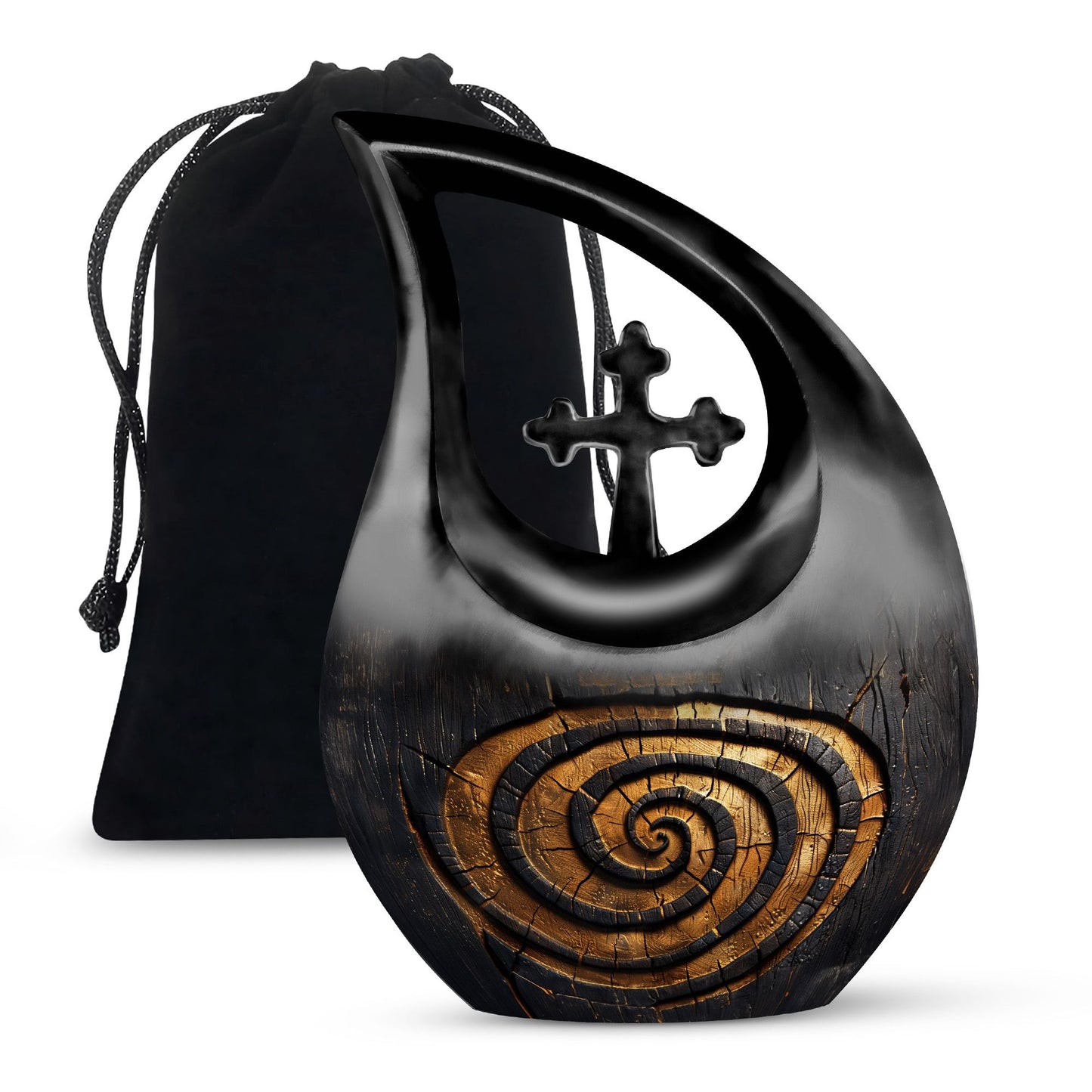 10-inch Spiral Urn