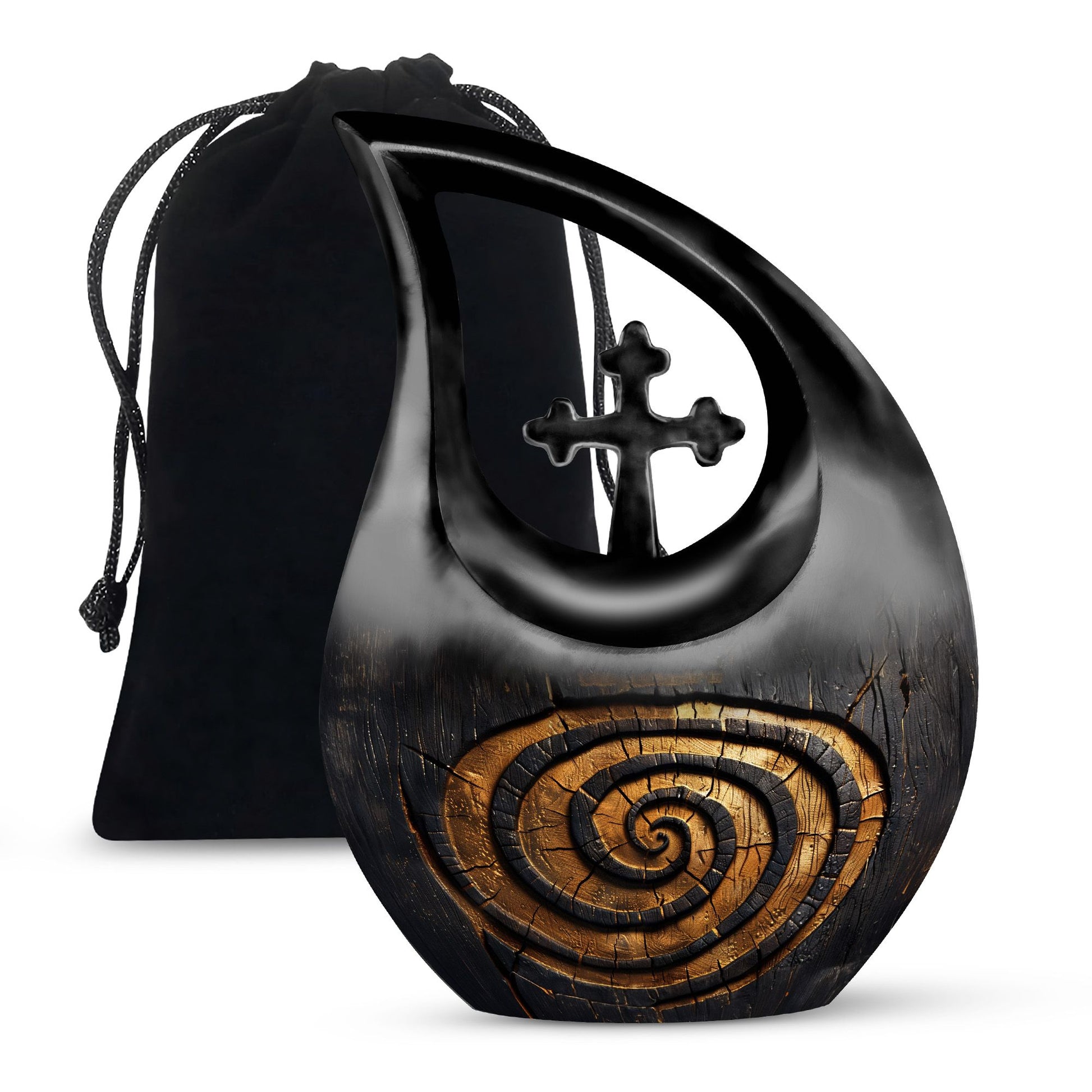 10-inch Spiral Urn