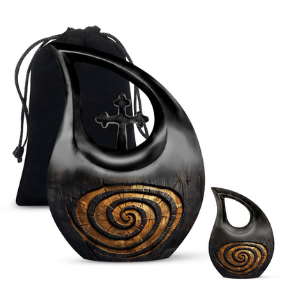 10-inch Spiral Urn