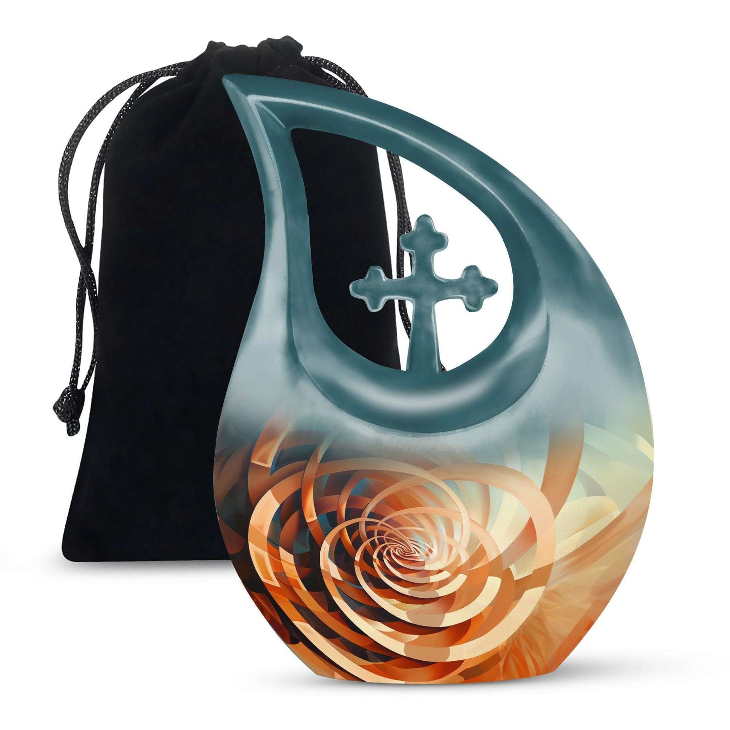 10-inch Spiral Urn 